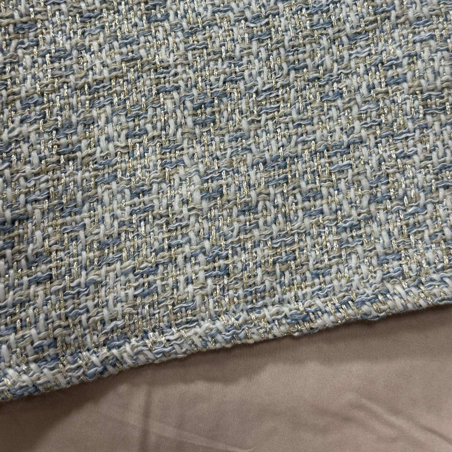 Grey Tweed Top and Short Skirt