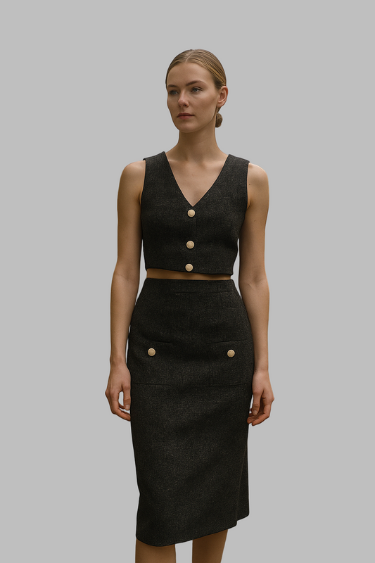 Light Tweed Madi Set
