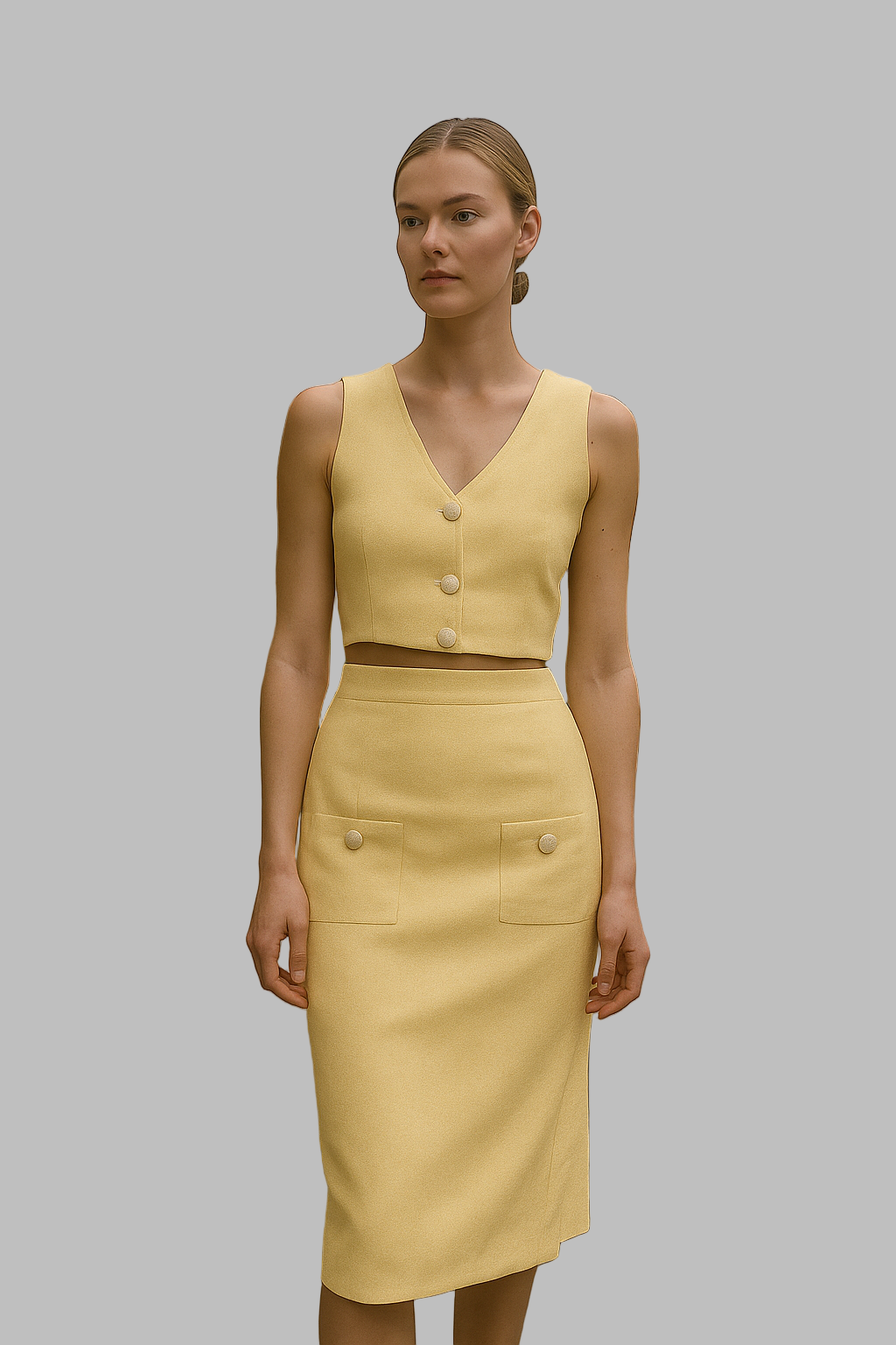 Light Tweed Madi Set